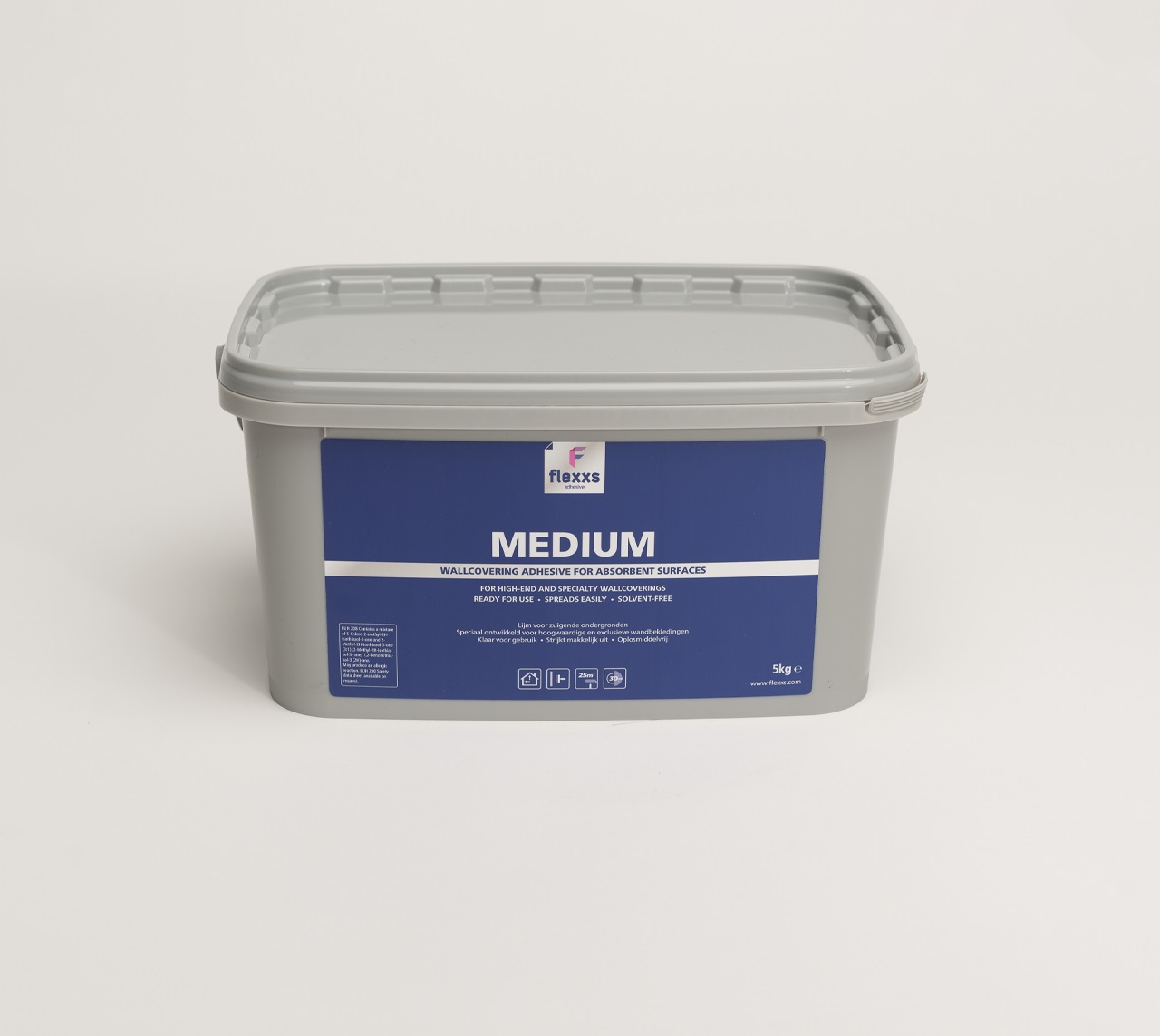FLEXXS MEDIUM
Strippable Wallcovering Adhesive
Bucket - 5 KG